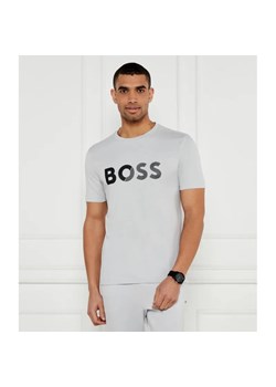BOSS GREEN T-shirt Tape Logo | Regular Fit ze sklepu Gomez Fashion Store w kategorii T-shirty męskie - zdjęcie 184983760