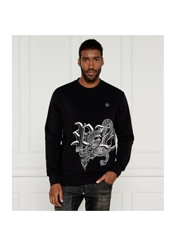Philipp Plein Bluza DRAGON | Regular Fit ze sklepu Gomez Fashion Store w kategorii Bluzy męskie - zdjęcie 184983822