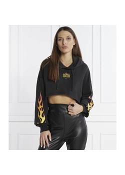 Tommy Jeans Bluza VINTAGE FLAME HOODIE | Cropped Fit ze sklepu Gomez Fashion Store w kategorii Bluzy damskie - zdjęcie 184983843