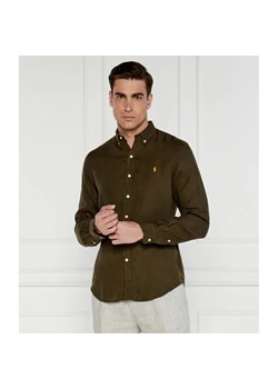 POLO RALPH LAUREN Lniana koszula | Slim Fit ze sklepu Gomez Fashion Store w kategorii Koszule męskie - zdjęcie 184984404