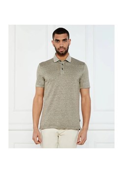 BOSS BLACK Polo H-Press 28 | Regular Fit | z dodatkiem lnu ze sklepu Gomez Fashion Store w kategorii T-shirty męskie - zdjęcie 184984542