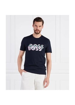BOSS BLACK T-shirt Tessler 187 | Slim Fit ze sklepu Gomez Fashion Store w kategorii T-shirty męskie - zdjęcie 184984721