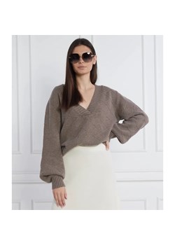 Beatrice B Sweter MAGLIA LOUNGE | Relaxed fit | z dodatkiem wełny i kaszmiru ze sklepu Gomez Fashion Store w kategorii Swetry damskie - zdjęcie 184984852