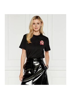 HUGO T-shirt | Relaxed fit ze sklepu Gomez Fashion Store w kategorii Bluzki damskie - zdjęcie 184985362