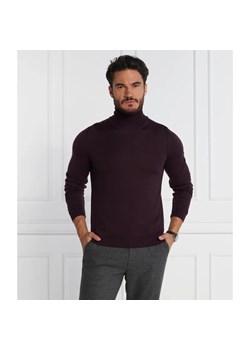 BOSS BLACK Wełniany golf Musso-P | Slim Fit ze sklepu Gomez Fashion Store w kategorii Swetry męskie - zdjęcie 184985624