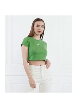 Tommy Jeans T-shirt TJW BBY CRP ESSENTIAL LOGO 3 SS | Cropped Fit ze sklepu Gomez Fashion Store w kategorii Bluzki damskie - zdjęcie 184985703