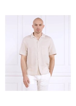Calvin Klein Lniana koszula CUBAN | Regular Fit ze sklepu Gomez Fashion Store w kategorii Koszule męskie - zdjęcie 184985810