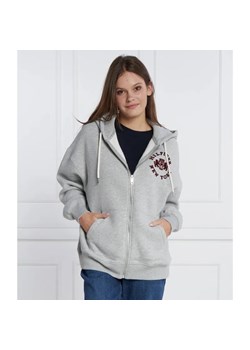 Tommy Hilfiger Bluza VARSITY LONG ZIP UP | Relaxed fit ze sklepu Gomez Fashion Store w kategorii Bluzy damskie - zdjęcie 184985811
