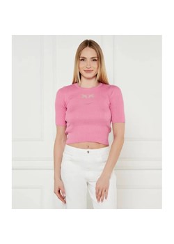 Pinko Jedwabna bluzka | Cropped Fit ze sklepu Gomez Fashion Store w kategorii Bluzki damskie - zdjęcie 184985952