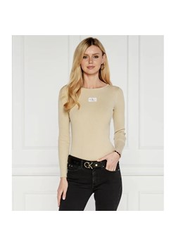 Calvin Klein Jeans Sweter | Slim Fit ze sklepu Gomez Fashion Store w kategorii Swetry damskie - zdjęcie 184986043