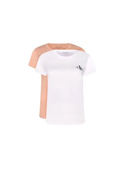 Calvin Klein Jeans T-shirt 2-pack | Slim Fit ze sklepu Gomez Fashion Store w kategorii Bluzki damskie - zdjęcie 184986170