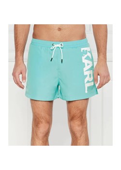 Karl Lagerfeld Szorty kąpielowe karl logo | Regular Fit ze sklepu Gomez Fashion Store w kategorii Kąpielówki - zdjęcie 184986491