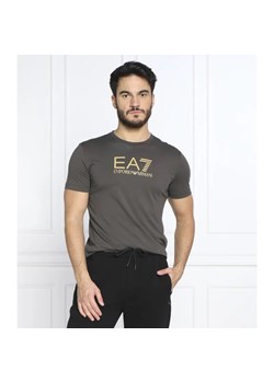 EA7 T-shirt | Regular Fit ze sklepu Gomez Fashion Store w kategorii T-shirty męskie - zdjęcie 184986663