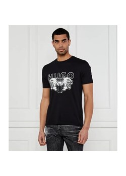 HUGO T-shirt Durro | Regular Fit ze sklepu Gomez Fashion Store w kategorii T-shirty męskie - zdjęcie 184987291