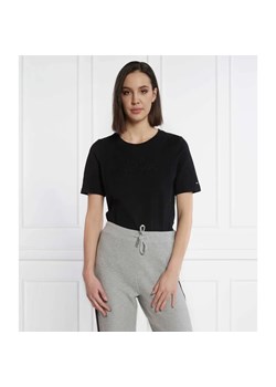 Tommy Hilfiger T-shirt REG BRUSHED CTN NY C-NK SS | Regular Fit ze sklepu Gomez Fashion Store w kategorii Bluzki damskie - zdjęcie 184987390