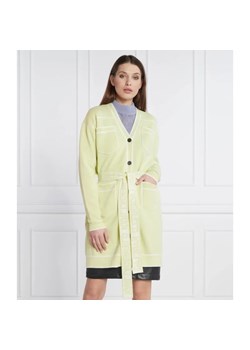 Karl Lagerfeld Kardigan | Regular Fit | z dodatkiem wełny ze sklepu Gomez Fashion Store w kategorii Swetry damskie - zdjęcie 184987444