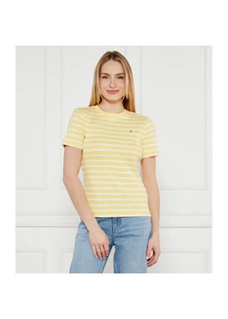 Tommy Hilfiger T-shirt | Slim Fit ze sklepu Gomez Fashion Store w kategorii Bluzki damskie - zdjęcie 184987470