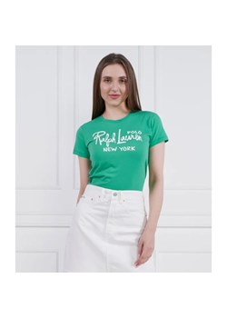 POLO RALPH LAUREN T-shirt | Regular Fit ze sklepu Gomez Fashion Store w kategorii Bluzki damskie - zdjęcie 184987620
