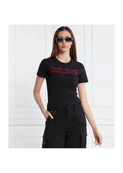 Just Cavalli T-shirt | Regular Fit ze sklepu Gomez Fashion Store w kategorii Bluzki damskie - zdjęcie 184987684