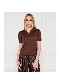 Weekend MaxMara Jedwabne polo RONCOLO | Regular Fit ze sklepu Gomez Fashion Store w kategorii Bluzki damskie - zdjęcie 184987844