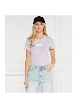 Calvin Klein Jeans T-shirt FADED | Slim Fit ze sklepu Gomez Fashion Store w kategorii Bluzki damskie - zdjęcie 184987914