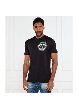 Philipp Plein T-shirt Hexagon | Regular Fit ze sklepu Gomez Fashion Store w kategorii T-shirty męskie - zdjęcie 184988110