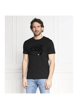 GUESS T-shirt | Slim Fit ze sklepu Gomez Fashion Store w kategorii T-shirty męskie - zdjęcie 184988270