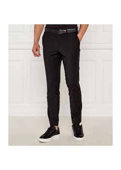 HUGO Wełniane spodnie HestenM204X | Extra slim fit ze sklepu Gomez Fashion Store w kategorii Spodnie męskie - zdjęcie 184988323