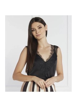 BOSS BLACK Koronkowy top Belinga | Regular Fit ze sklepu Gomez Fashion Store w kategorii Bluzki damskie - zdjęcie 184988381