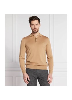 BOSS BLACK Wełniane polo | Regular Fit ze sklepu Gomez Fashion Store w kategorii T-shirty męskie - zdjęcie 184988982