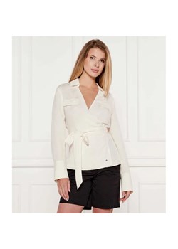 Tommy Hilfiger Lniana bluzka | Regular Fit ze sklepu Gomez Fashion Store w kategorii Bluzki damskie - zdjęcie 184989033