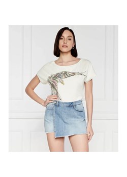 Aeronautica Militare T-shirt | Regular Fit ze sklepu Gomez Fashion Store w kategorii Bluzki damskie - zdjęcie 184989041