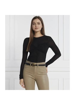Pinko Bluzka | Slim Fit | z dodatkiem kaszmiru ze sklepu Gomez Fashion Store w kategorii Bluzki damskie - zdjęcie 184989124