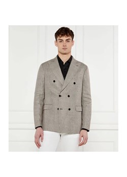 Oscar Jacobson Marynarka Farris | Regular Fit | z dodatkiem lnu ze sklepu Gomez Fashion Store w kategorii Marynarki męskie - zdjęcie 184989182