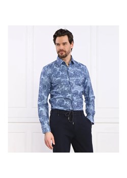 BOSS BLACK Koszula C-HAL-kent-C1-223 | Casual fit | z dodatkiem lnu ze sklepu Gomez Fashion Store w kategorii Koszule męskie - zdjęcie 184989272