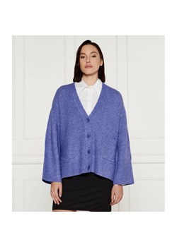 Patrizia Pepe Kardigan | Loose fit | z dodatkiem wełny ze sklepu Gomez Fashion Store w kategorii Swetry damskie - zdjęcie 184989372