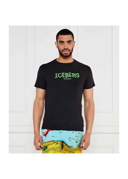 Iceberg T-shirt | Regular Fit ze sklepu Gomez Fashion Store w kategorii T-shirty męskie - zdjęcie 184989391