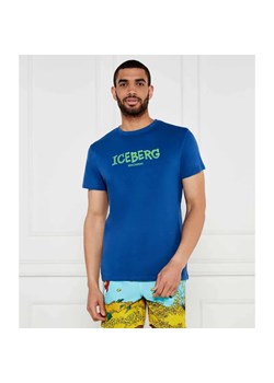 Iceberg T-shirt | Regular Fit ze sklepu Gomez Fashion Store w kategorii T-shirty męskie - zdjęcie 184989544
