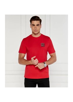 HUGO T-shirt | Regular Fit ze sklepu Gomez Fashion Store w kategorii T-shirty męskie - zdjęcie 184989642