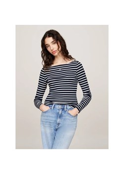 Tommy Jeans Bluzka BRETON | Slim Fit ze sklepu Gomez Fashion Store w kategorii Bluzki damskie - zdjęcie 184989944