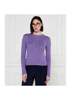 POLO RALPH LAUREN Sweter JULIANNA | Slim Fit ze sklepu Gomez Fashion Store w kategorii Swetry damskie - zdjęcie 184989991