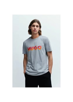 HUGO T-shirt Danda | Regular Fit ze sklepu Gomez Fashion Store w kategorii T-shirty męskie - zdjęcie 184990024