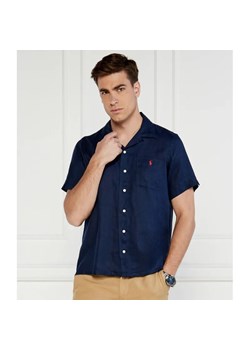 POLO RALPH LAUREN Lniana koszula CLADY | Classic fit ze sklepu Gomez Fashion Store w kategorii Koszule męskie - zdjęcie 184990134