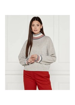 Tommy Hilfiger Wełniany sweter | Loose fit | z dodatkiem kaszmiru ze sklepu Gomez Fashion Store w kategorii Swetry damskie - zdjęcie 184990391