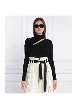 Pinko Bluzka | Slim Fit | z dodatkiem kaszmiru ze sklepu Gomez Fashion Store w kategorii Bluzki damskie - zdjęcie 184990434