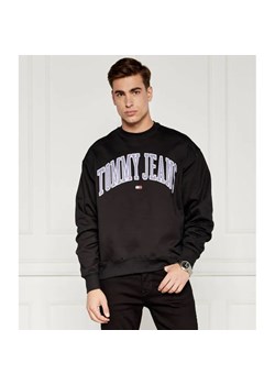 Tommy Jeans Bluza BOXY POP VARSITY CREW | Oversize fit ze sklepu Gomez Fashion Store w kategorii Bluzy męskie - zdjęcie 184990464