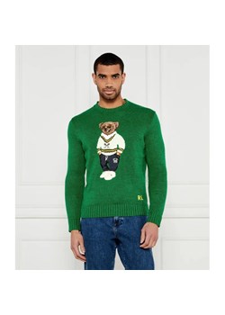 POLO RALPH LAUREN Lniany sweter | Regular Fit ze sklepu Gomez Fashion Store w kategorii Swetry męskie - zdjęcie 184990541
