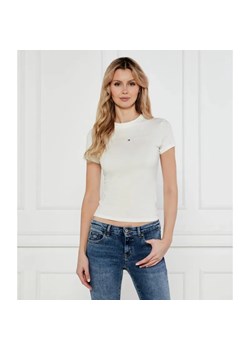 Tommy Jeans T-shirt | Slim Fit ze sklepu Gomez Fashion Store w kategorii Bluzki damskie - zdjęcie 184990693