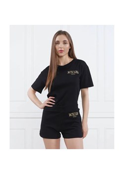 Moschino Swim T-shirt | Regular Fit ze sklepu Gomez Fashion Store w kategorii Bluzki damskie - zdjęcie 184990782