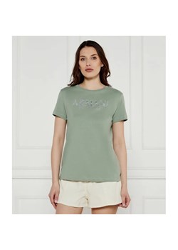 Armani Exchange T-shirt | Regular Fit ze sklepu Gomez Fashion Store w kategorii Bluzki damskie - zdjęcie 184991010